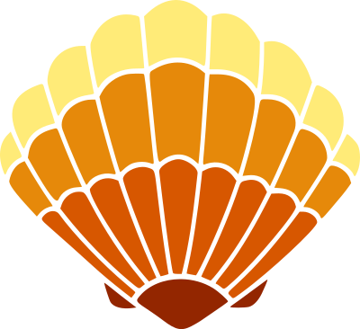 Sea shell 45 (colour 2) clipart