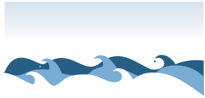 Sea waves clipart