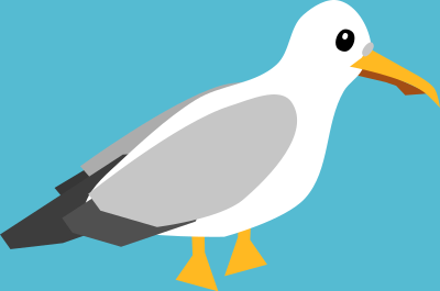 Seagull clipart