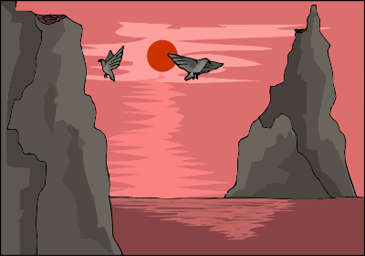 Seagull 6 clipart