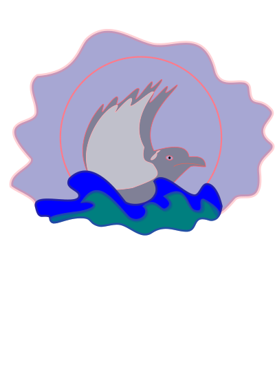 Seagull Logo clipart