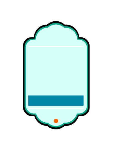 Seal-Blue clipart