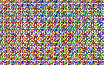 Seamless Celtic Knot Stylized Reformation Pattern 5 clipart