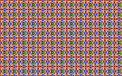 Seamless Chromatic Geometric Pattern clipart