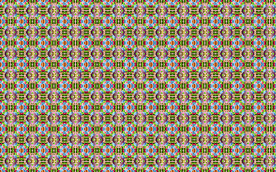 Seamless Chromatic Geometric Pattern 3 clipart
