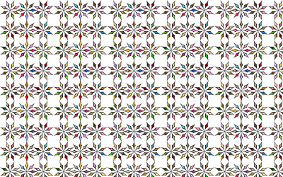 Seamless Chromatic Ornamental Divider Pattern clipart