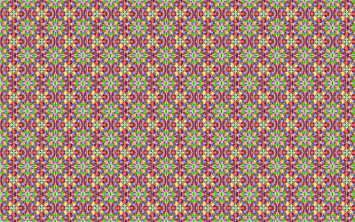 Seamless Cubic Chromaticity Pattern clipart