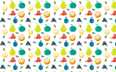 Seamless Fruit Pattern clipart
