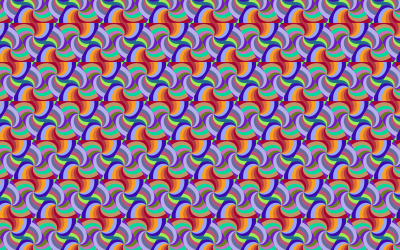 Seamless Groovy Triangular Pattern Variation 2 clipart