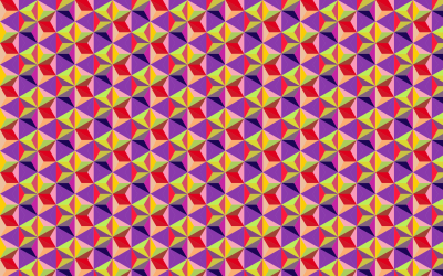 Seamless Hexagonal Diamonds Pattern 4 clipart