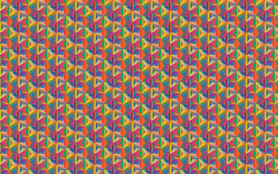 Seamless Hexagonal Diamonds Pattern 5 clipart