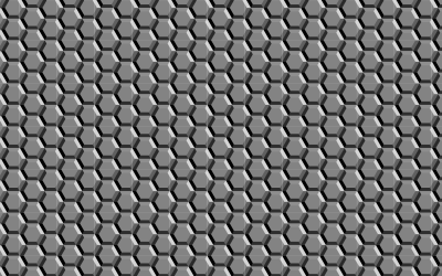 Seamless Hexagonal Gem Pattern 2 clipart