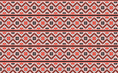 Seamless Ornate Floral Pattern clipart