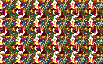 Seamless Pattern 100 clipart