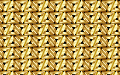 Seamless Penrose Triangle Pattern clipart