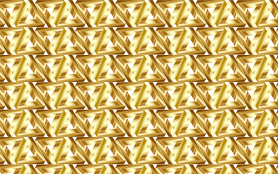 Seamless Penrose Triangle Pattern No Background clipart