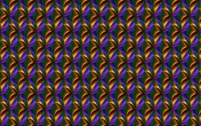 Seamless Prismatic Line Art Pattern clipart