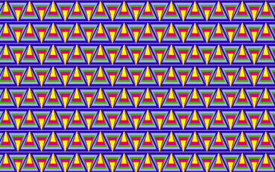 Seamless Prismatic Pythagorean Pattern clipart