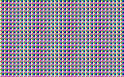 Seamless Triangular Contentment Pattern 10 clipart