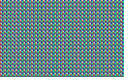 Seamless Triangular Contentment Pattern 9 clipart