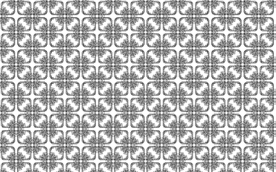 Seamless Vintage Symmetric Frame Extrapolated Pattern 3 clipart