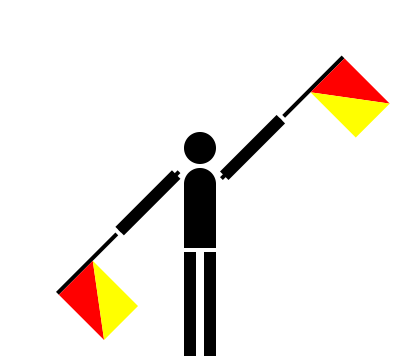 Seamphore lima clipart