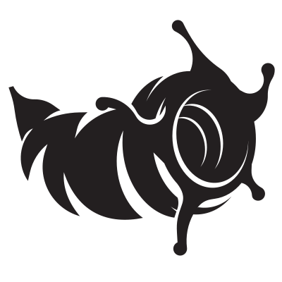 Seashell silhouette clip art clipart