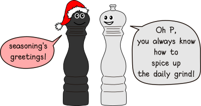 Seasoning's Greetings clipart