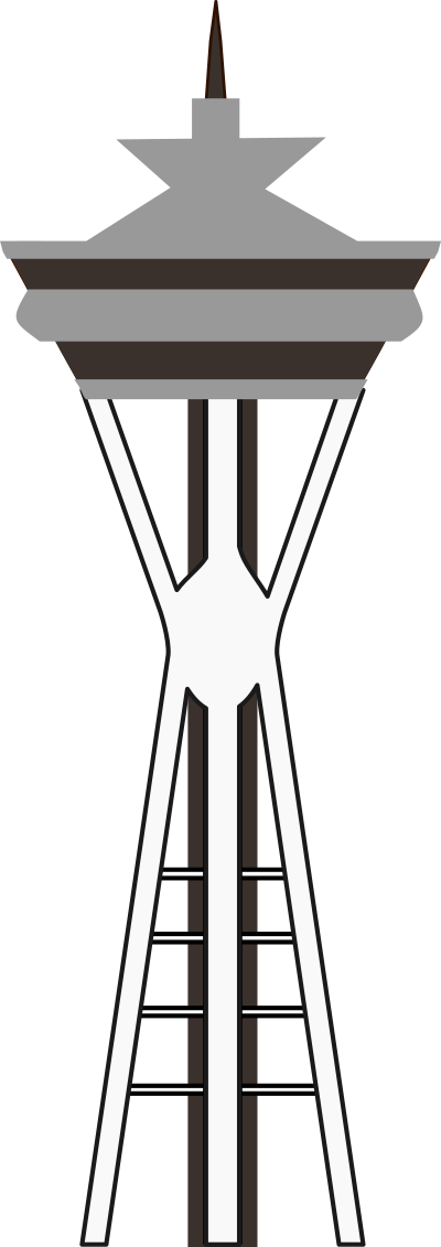 Seattle Space Needle clipart
