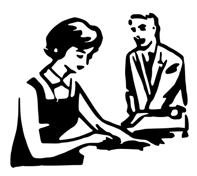 Secretary Stamp clipart