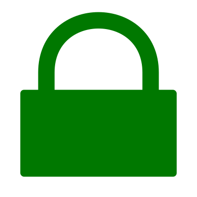 Secure connection icon clipart