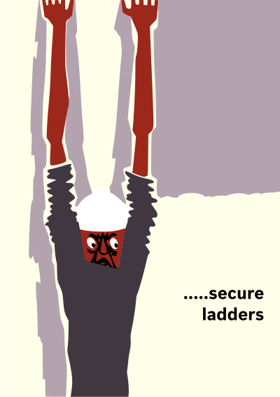 Secure Ladders clipart