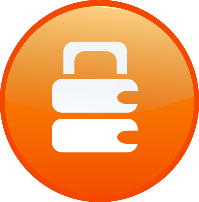 Secure lock clipart