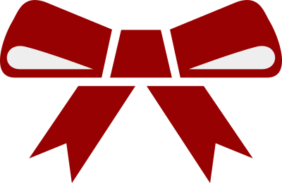 Segmented bow clipart
