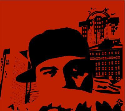 Self pop art portrait clipart