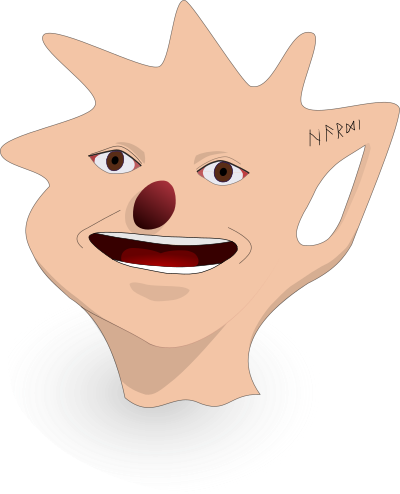 Self portrait clipart