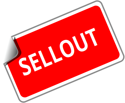 Sellout clipart