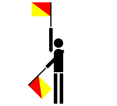 Semaphore india clipart