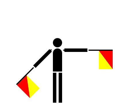 Semaphore mike clipart