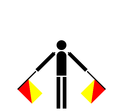 Semaphore november clipart