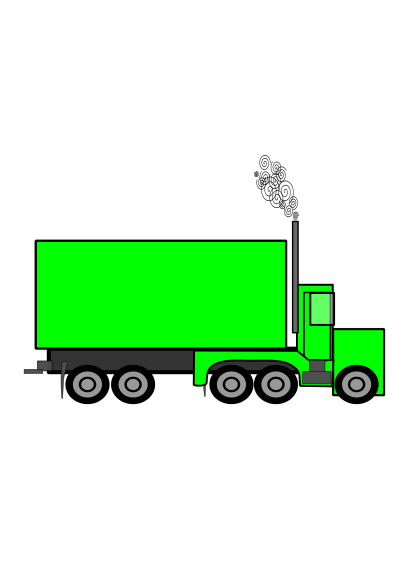 Semi Truck clipart