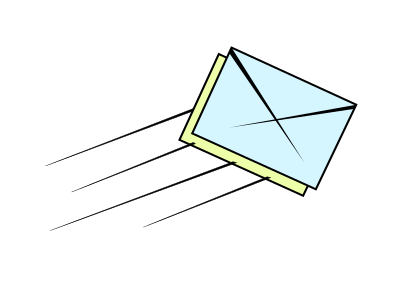 Sent Mail clipart