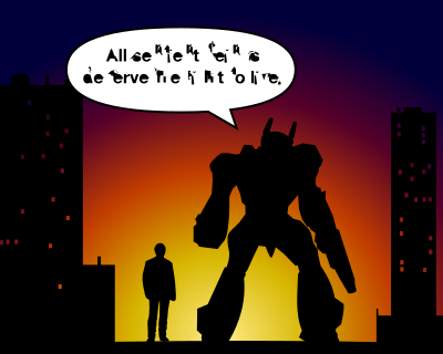 Sentient clipart