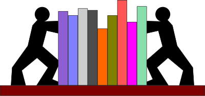 Serre-livres. clipart