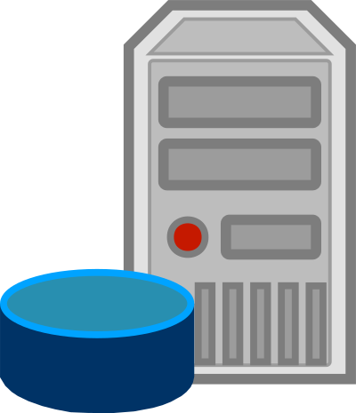 Server - database clipart