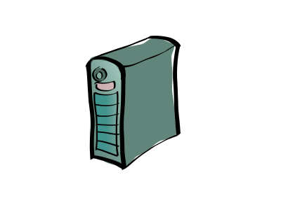 Server zazou clipart