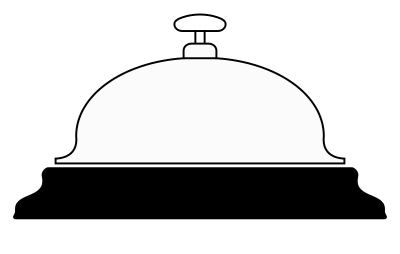Service Bell clipart