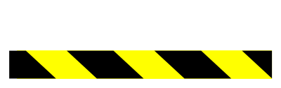 Set de rubans de signalisation clipart