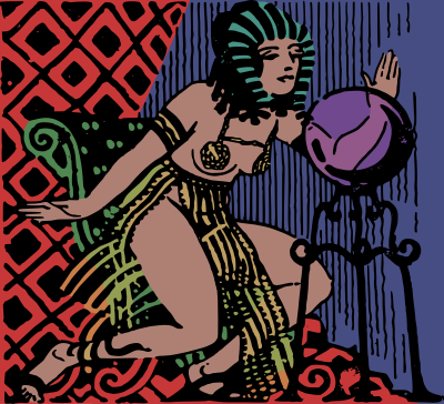 Sexy Cleopatra - Colour Remix clipart