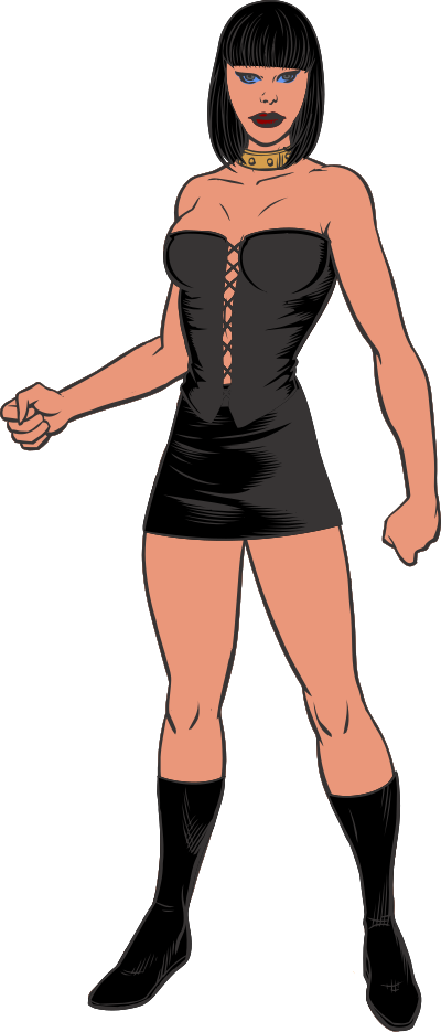 Sexy Super WOman clipart